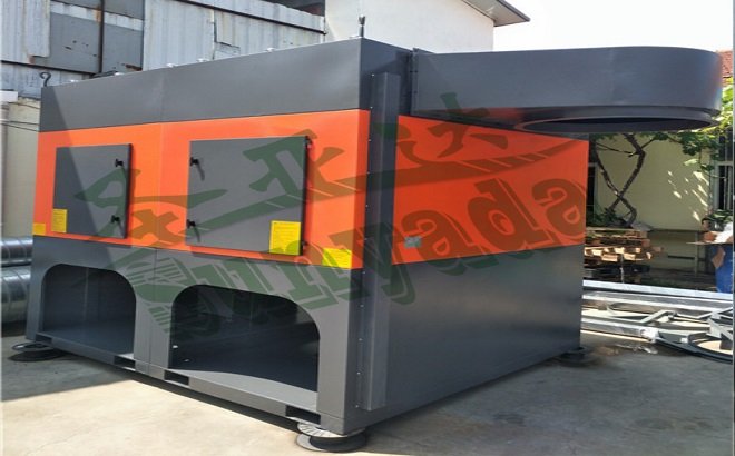 某客户在圣亚达定购的多滤筒除尘器到货啦！