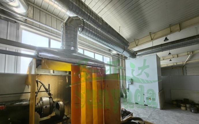 山东某职业培训学校公司除尘系统已完工