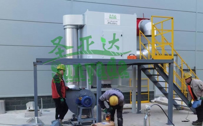 山东某新材料公司​涂料粉尘治理系统